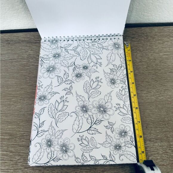 Bloom Where You Are Planted Floral Adult Coloring Book - Picture 3 of 7